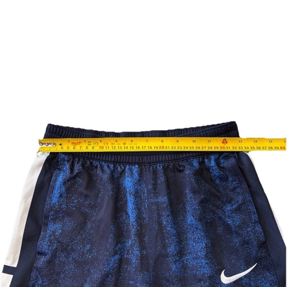 Nike Dri-Fit Boys XL Athletic Shorts Navy/White - Picture 3 of 6